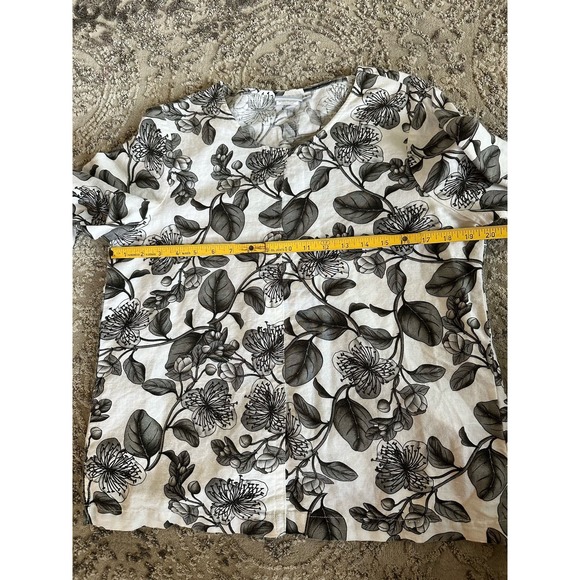 Hot Cotton 3/4 Sleeves Pullover Top Sz. Large - Picture 4 of 5